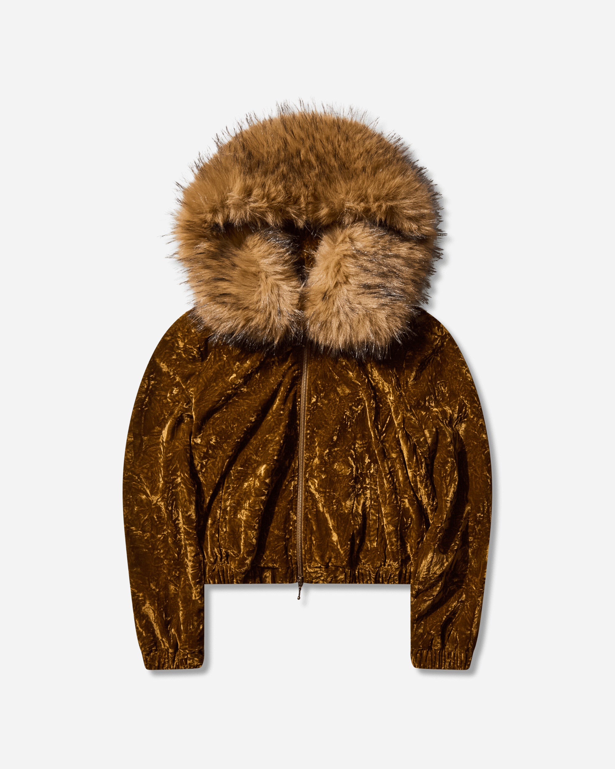 Guess Wmns Gusa Velour Hoodie Brown Liqueur Sweatshirts Hoodies W5BQ04W0260 G1EM