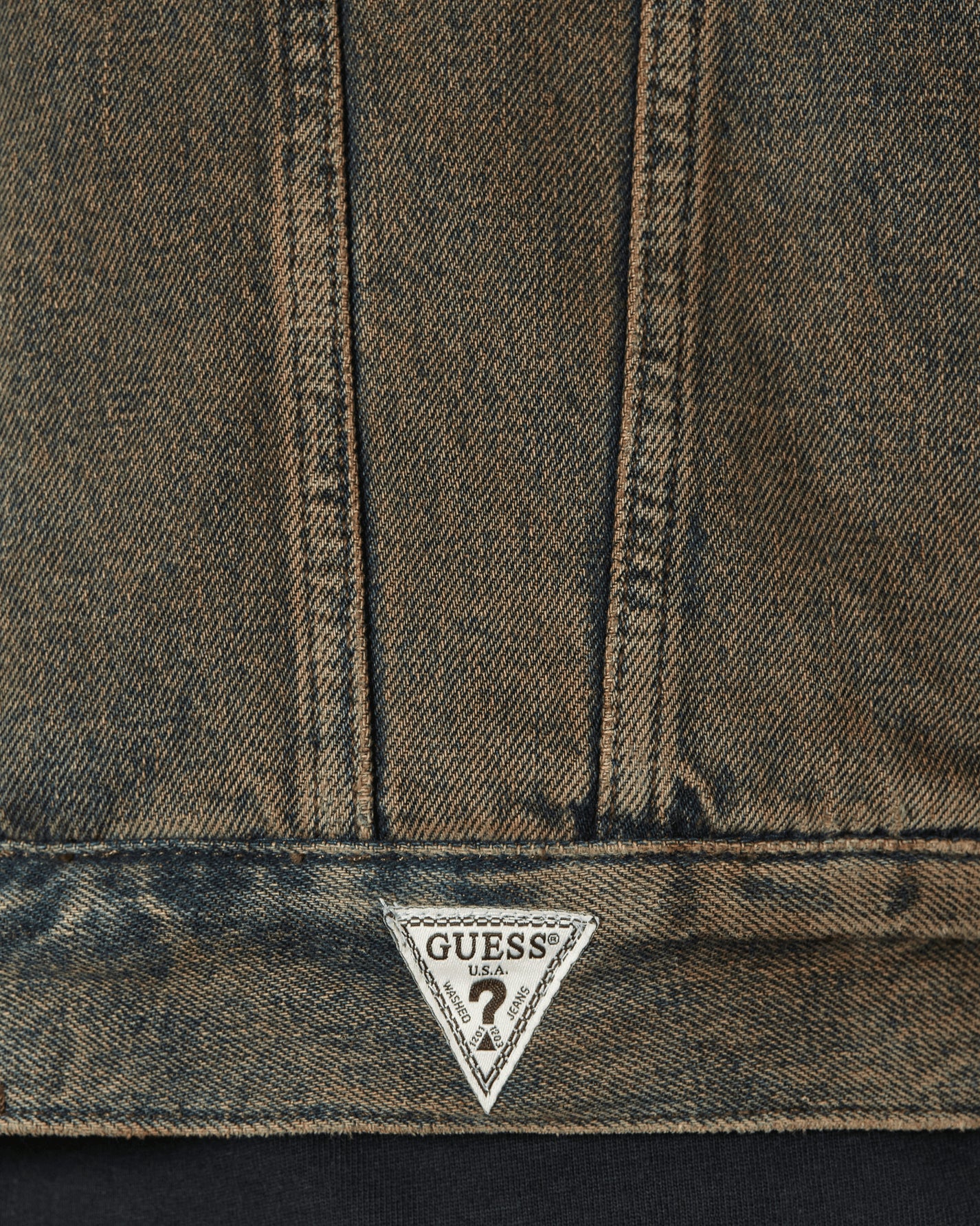 Guess USA Gusa Tinted Sherpa Jacket Gusa Tinted Stone Wa Coats and Jackets Jackets M2BN01D4S10 F9JA