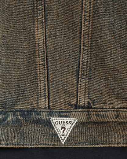 Guess USA Gusa Tinted Sherpa Jacket Gusa Tinted Stone Wa Coats and Jackets Jackets M2BN01D4S10 F9JA