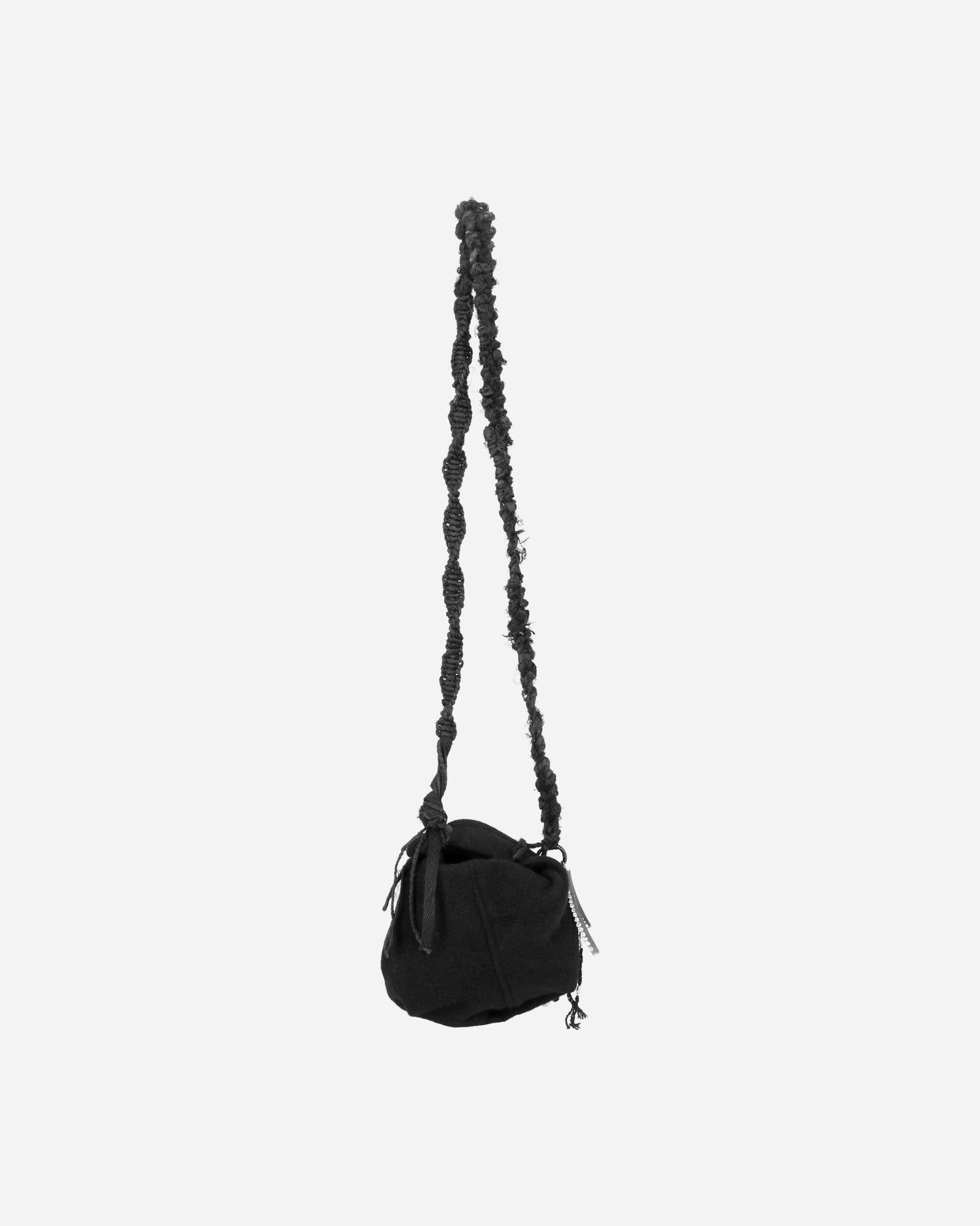 HYEIN SEO Wmns Tassel Charm Mini Bag Black Bags and Backpacks Shoulder Bags FW24-BG4K 001