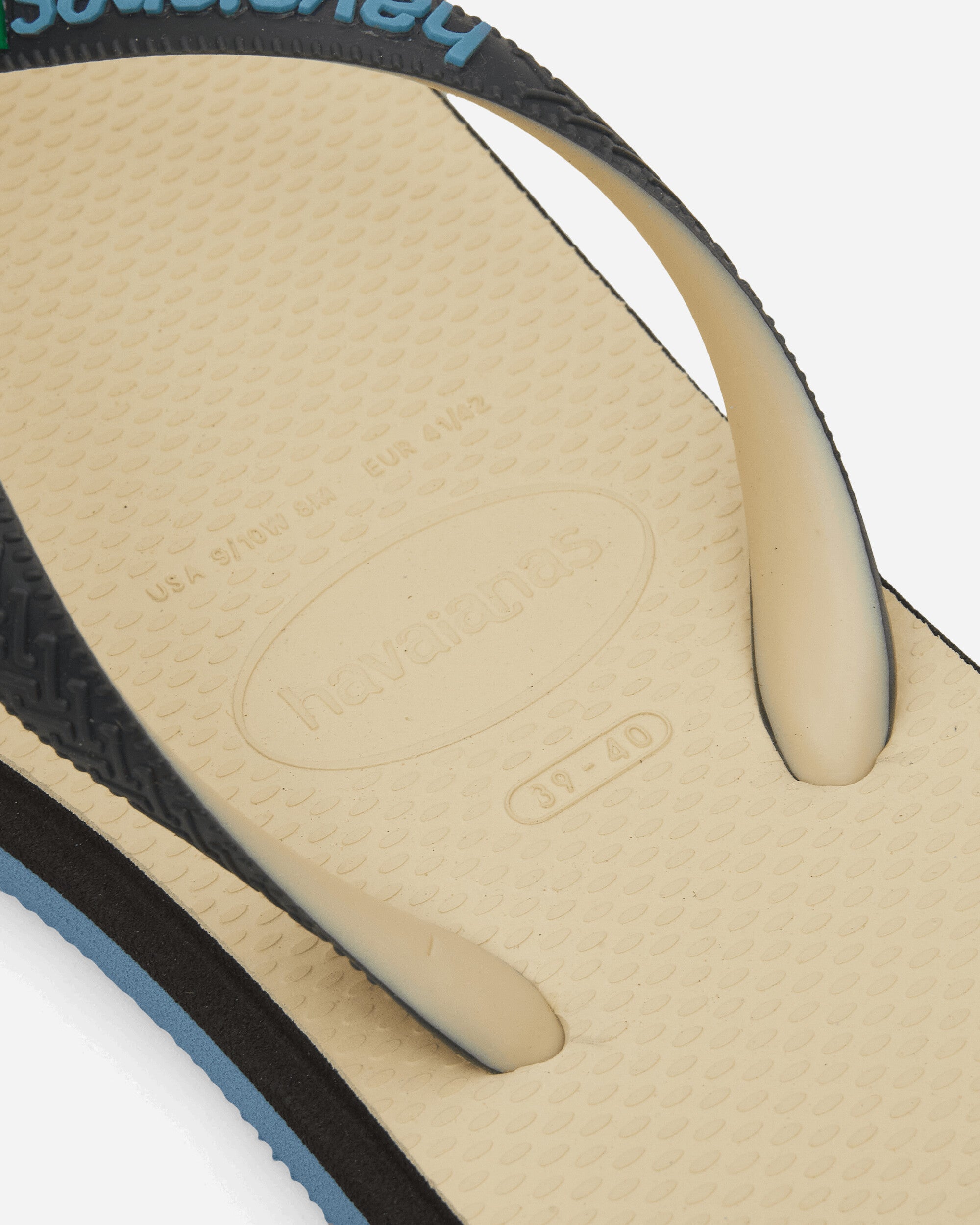 Havaianas Hav Brasil Twist Buttercream Sandals and Slides Flip Flops 4149927-9256 9256