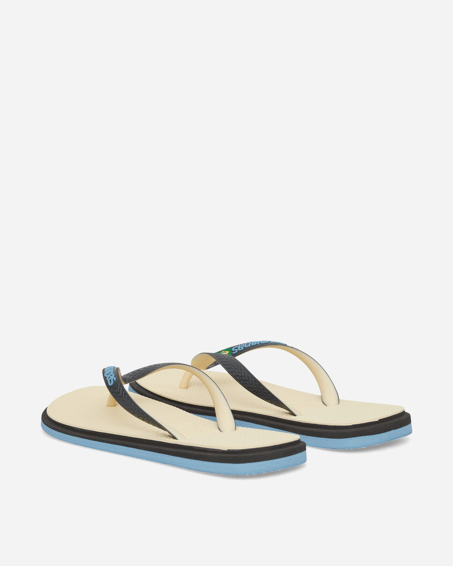 Havaianas Hav Brasil Twist Buttercream Sandals and Slides Flip Flops 4149927-9256 9256
