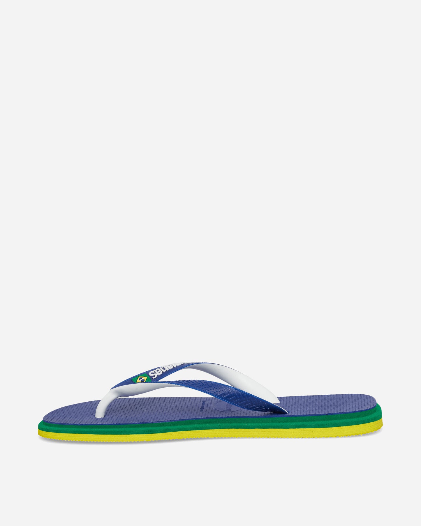 Havaianas Hav Brasil Twist Marine Blue Sandals and Slides Flip Flops 4149927-2711 2711