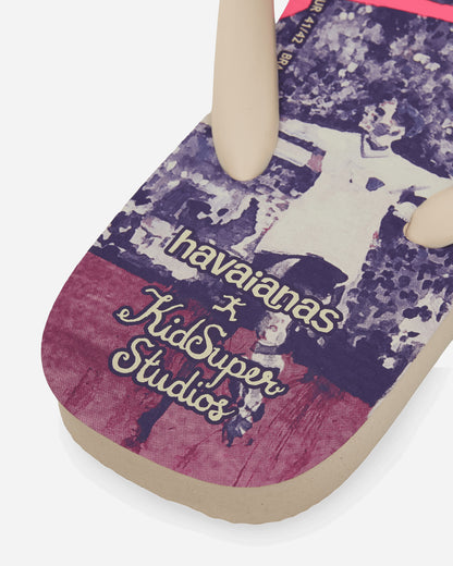 Havaianas Hav Top Kidsuper Soccer Beige Sandals and Slides Flip Flops 4150713 121