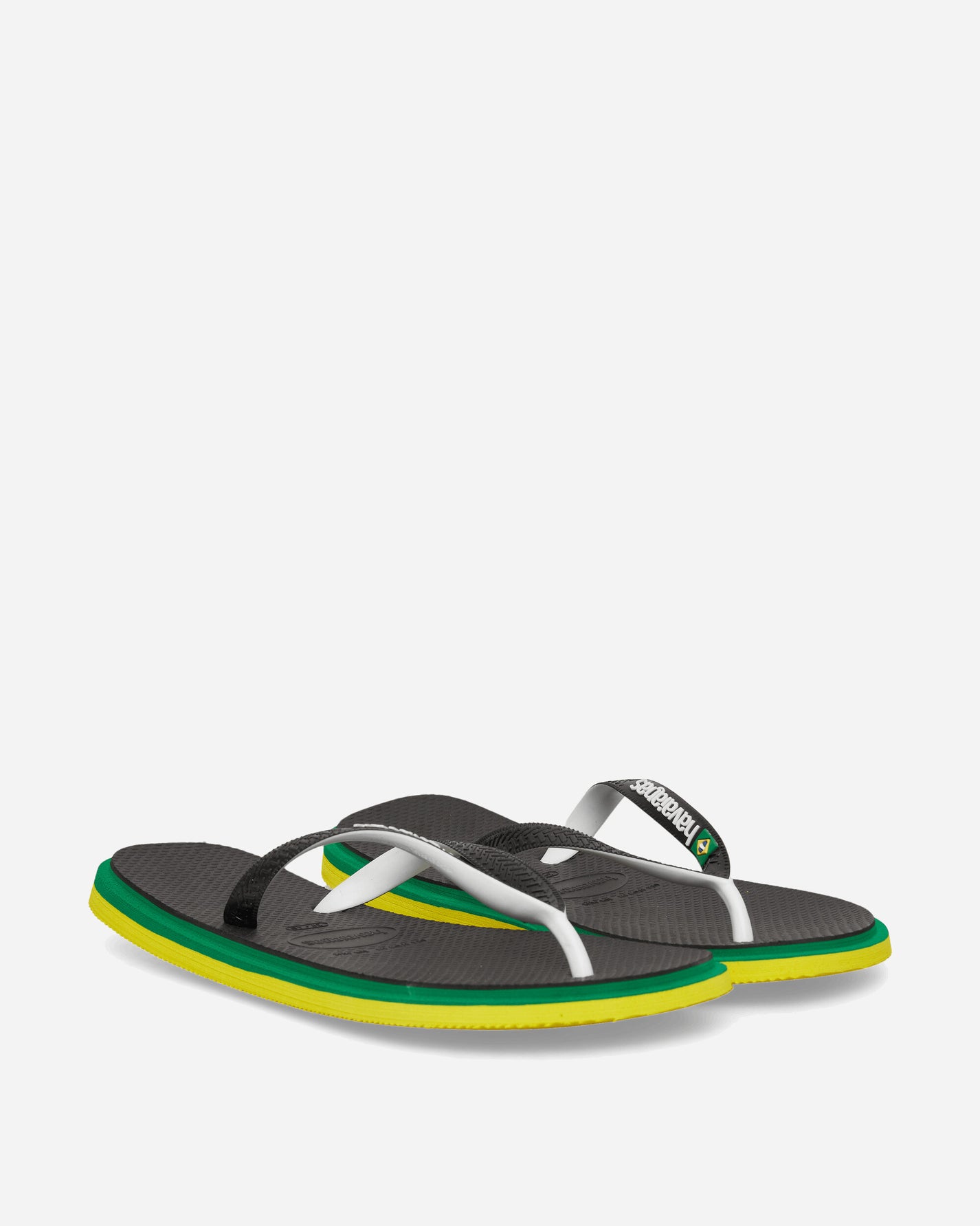 Havaianas Wmns Hav Brasil Twist Black Sandals and Slides Flip Flops 4149927-0090 0090