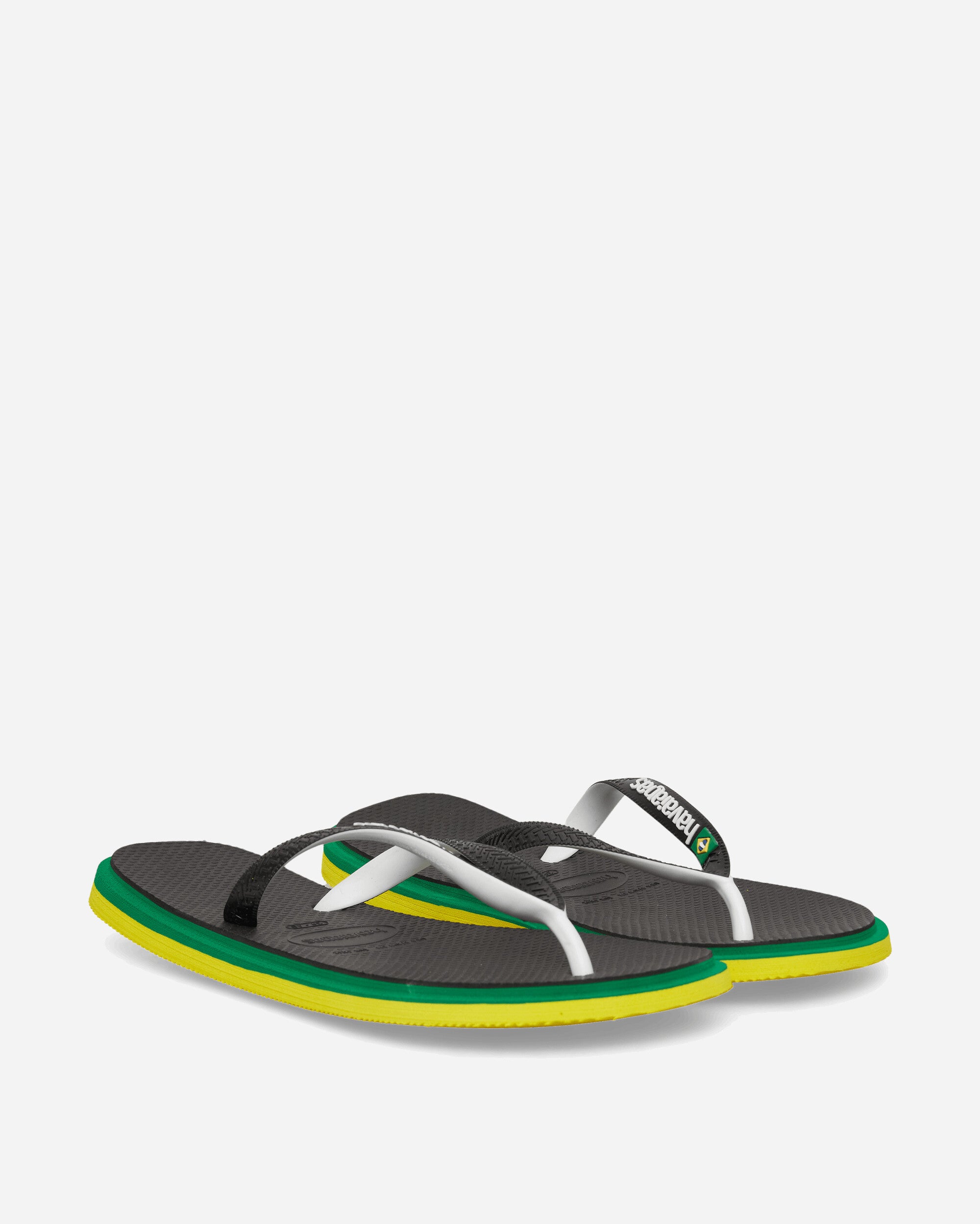Havaianas Wmns Hav Brasil Twist Black Sandals and Slides Flip Flops 4149927-0090 0090