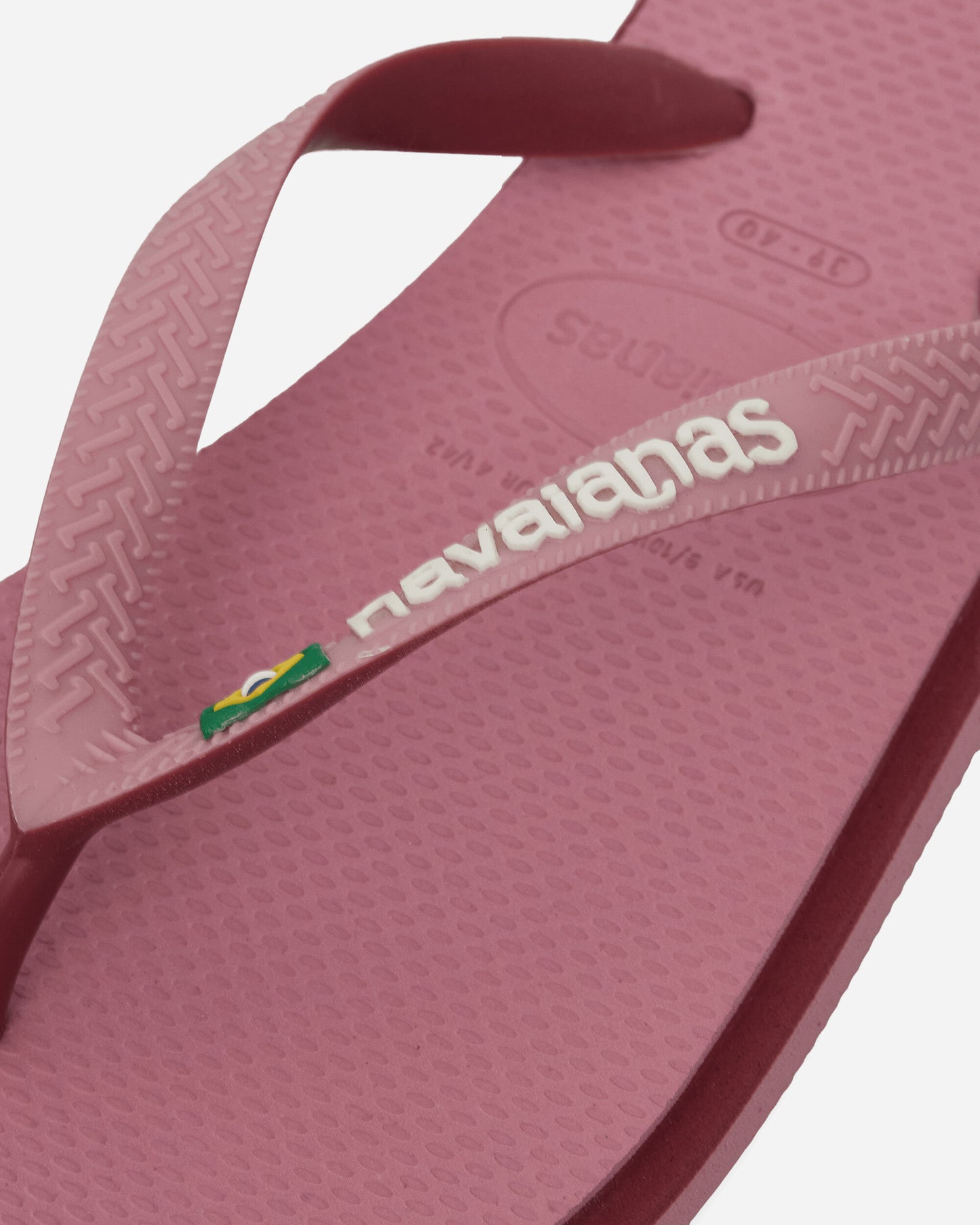 Havaianas Wmns Hav Brasil Twist Chiffon Rose Sandals and Slides Flip Flops 4149927-1105 1105