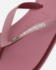 Havaianas Wmns Hav Brasil Twist Chiffon Rose Sandals and Slides Flip Flops 4149927-1105 1105