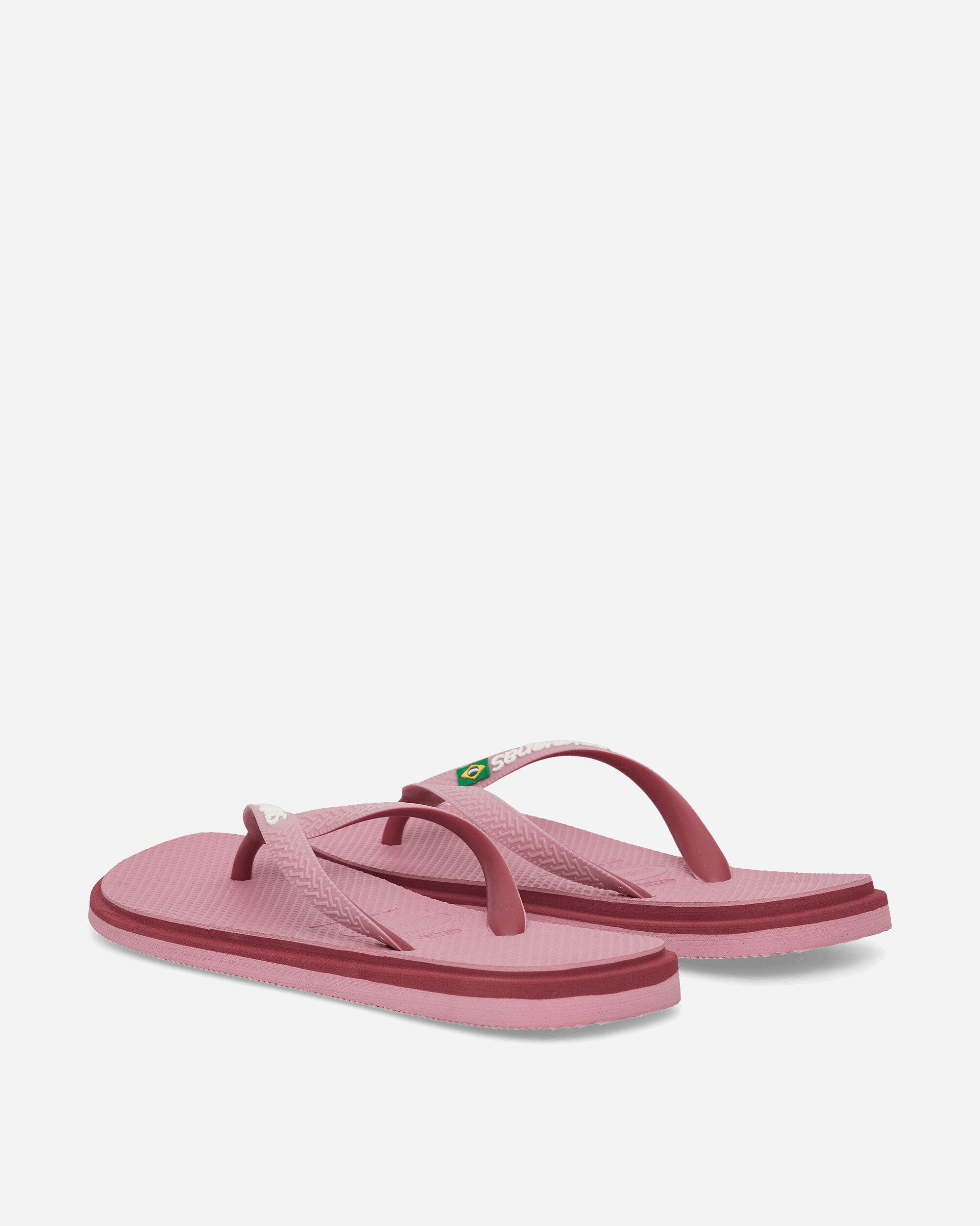 Havaianas Wmns Hav Brasil Twist Chiffon Rose Sandals and Slides Flip Flops 4149927-1105 1105