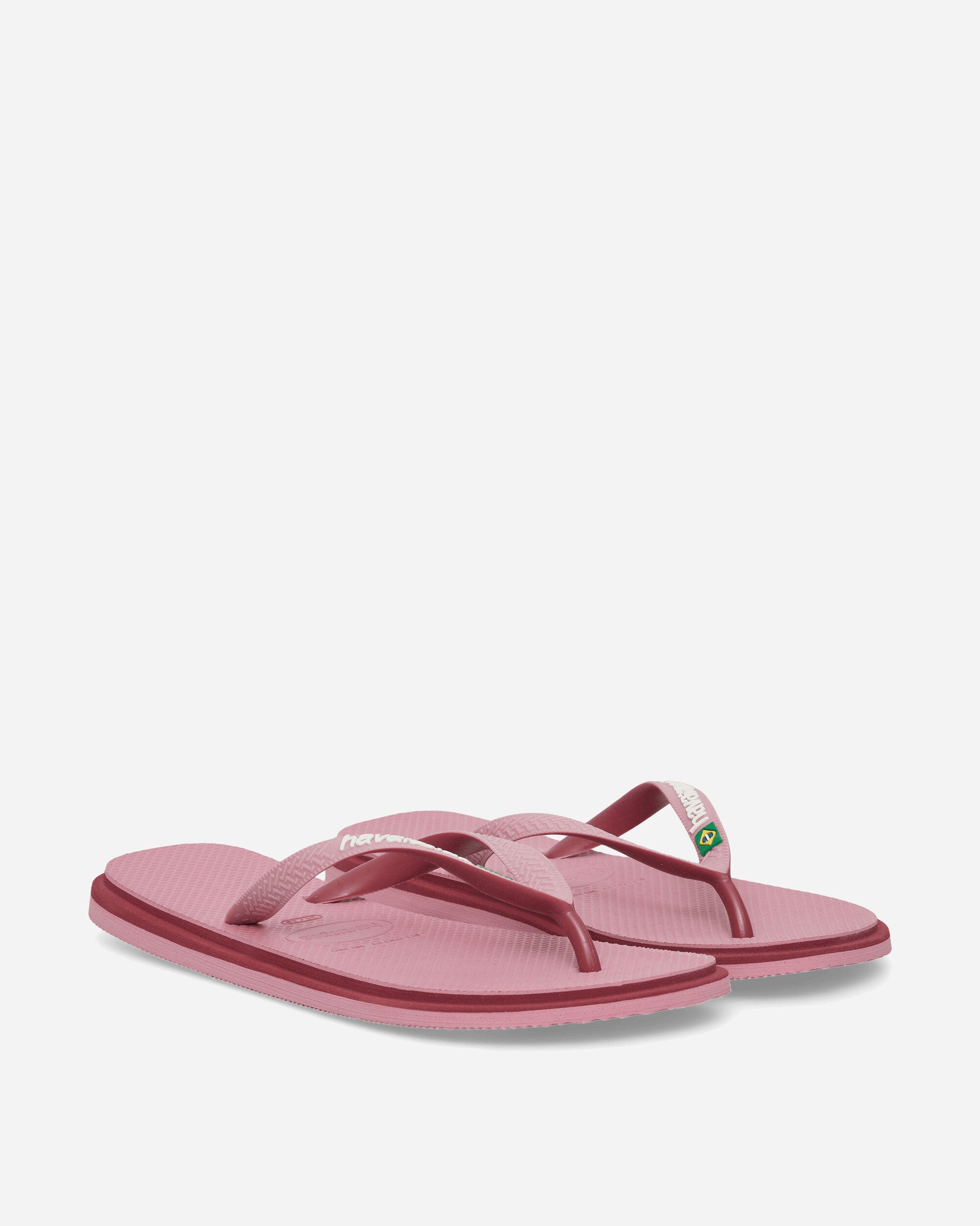 Havaianas Wmns Hav Brasil Twist Chiffon Rose Sandals and Slides Flip Flops 4149927-1105 1105