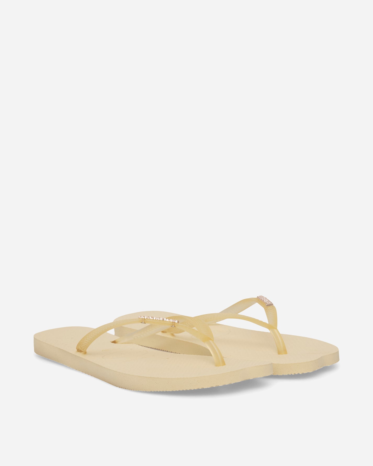 Havaianas Wmns Hav Slim Split Buttercream Sandals and Slides Flip Flops 4150398-9256-F17 9256
