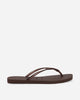 Havaianas Wmns Hav Slim Split Dark Brown Sandals and Slides Flip Flops 4150398-0727-F17 0727