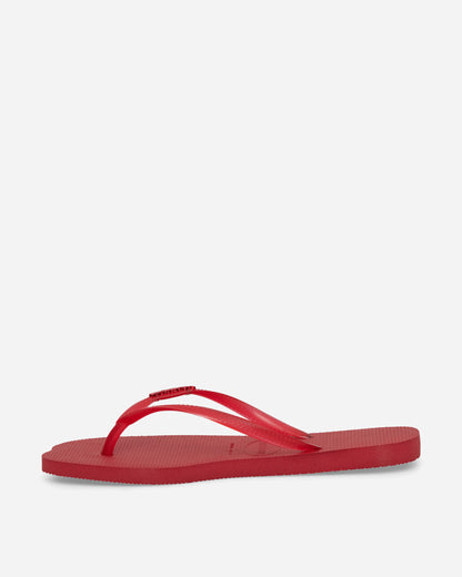 Havaianas Wmns Hav Slim Split Red Sandals and Slides Flip Flops 4150398-1440-F17 1440