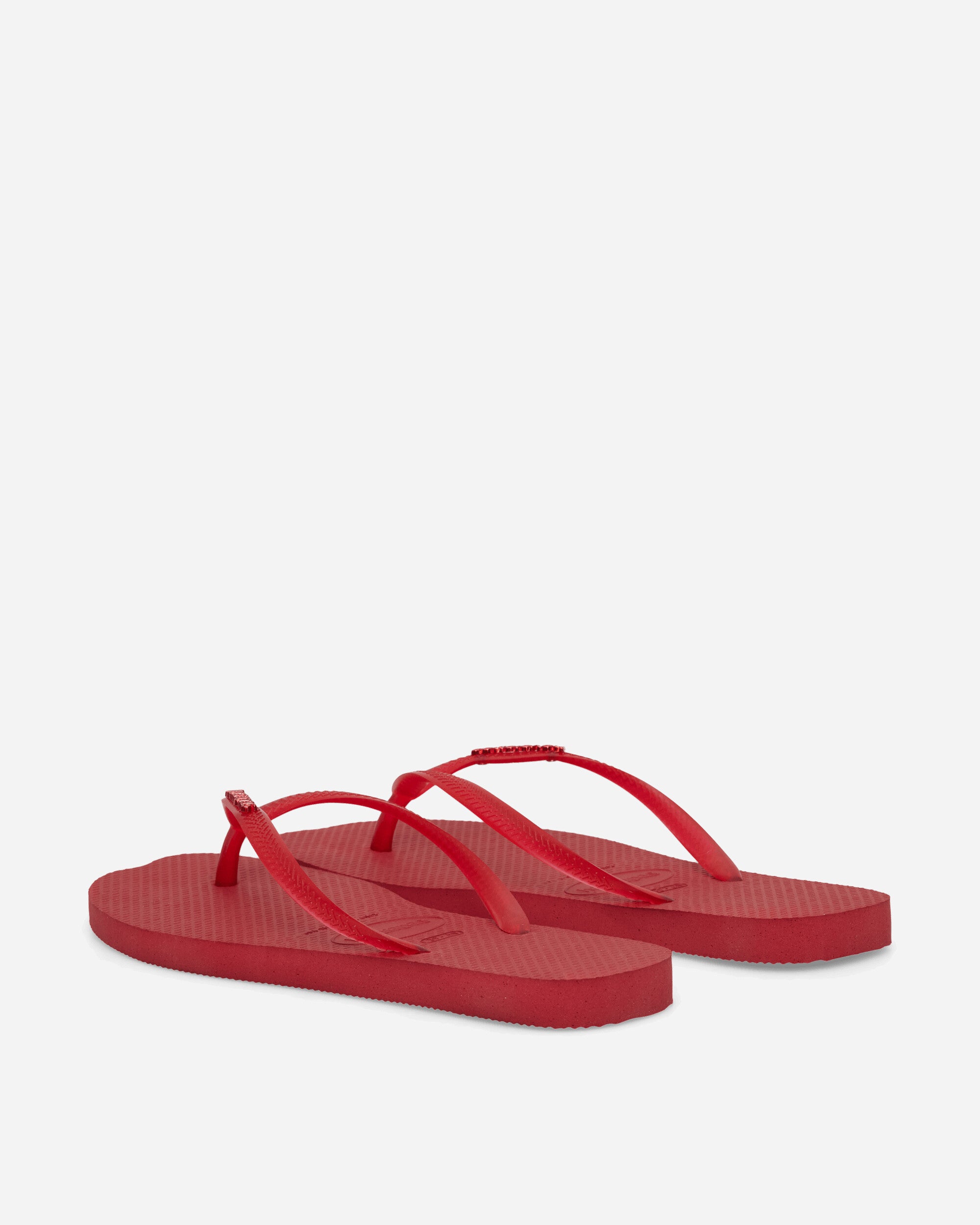 Havaianas Wmns Hav Slim Split Red Sandals and Slides Flip Flops 4150398-1440-F17 1440