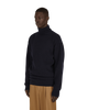 Hed Mayner Turtleneck Pullover Navy Knitwears Sweaters AW21K05NVY 001