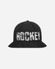 Hockey Hockey Crinkle Bell Bucket Hat Black Hats Bucket PN1869 001