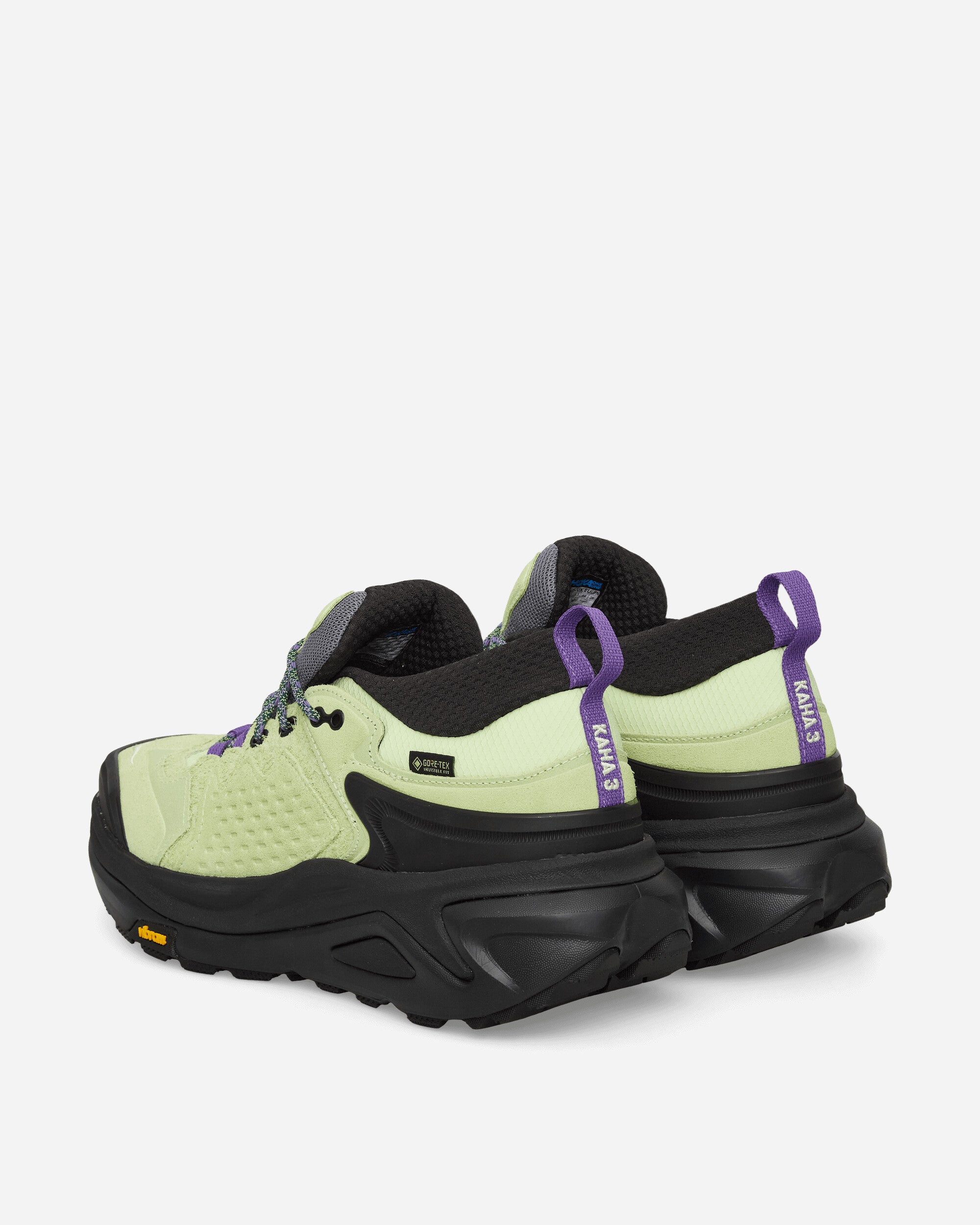 Hoka One One U Kaha 3 Low Gtx Tp Honeydew/Black Boots Hiking 1168951-HWB