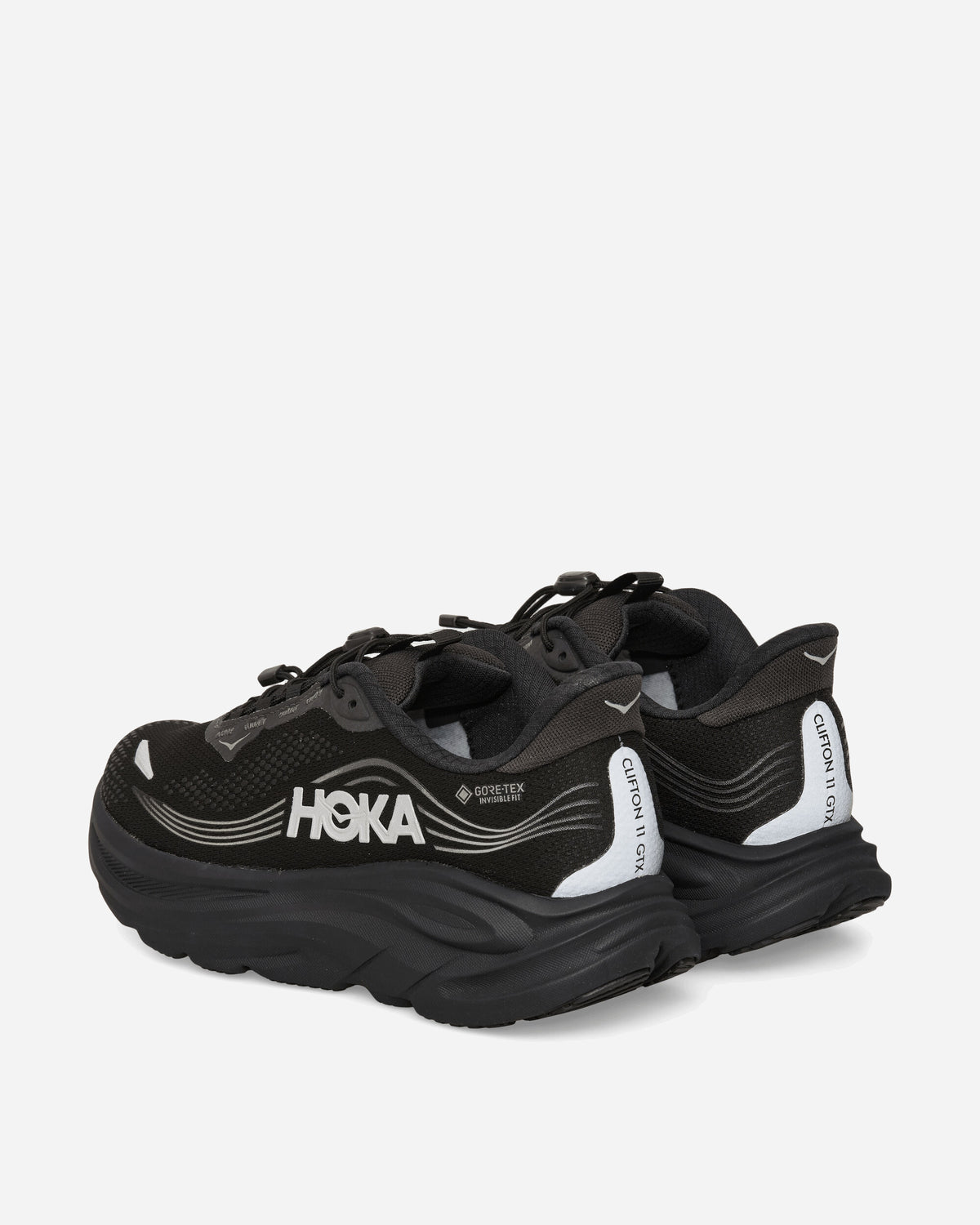Hoka One One M Clifton 11 Gtx Black/Black Sneakers Low 1176574-BBLC