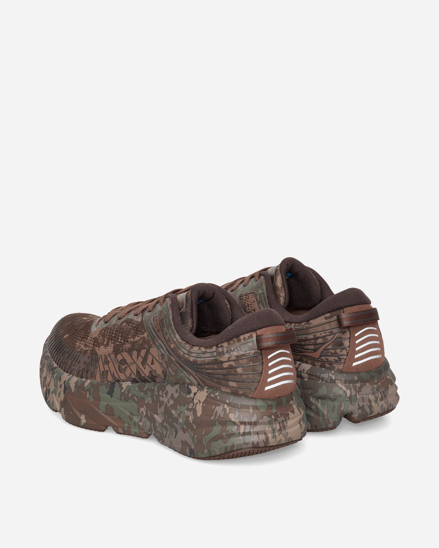 Hoka One One U Bondi 7 Beams Chestnut/Black Bean Sneakers Low 1183211-CCKB