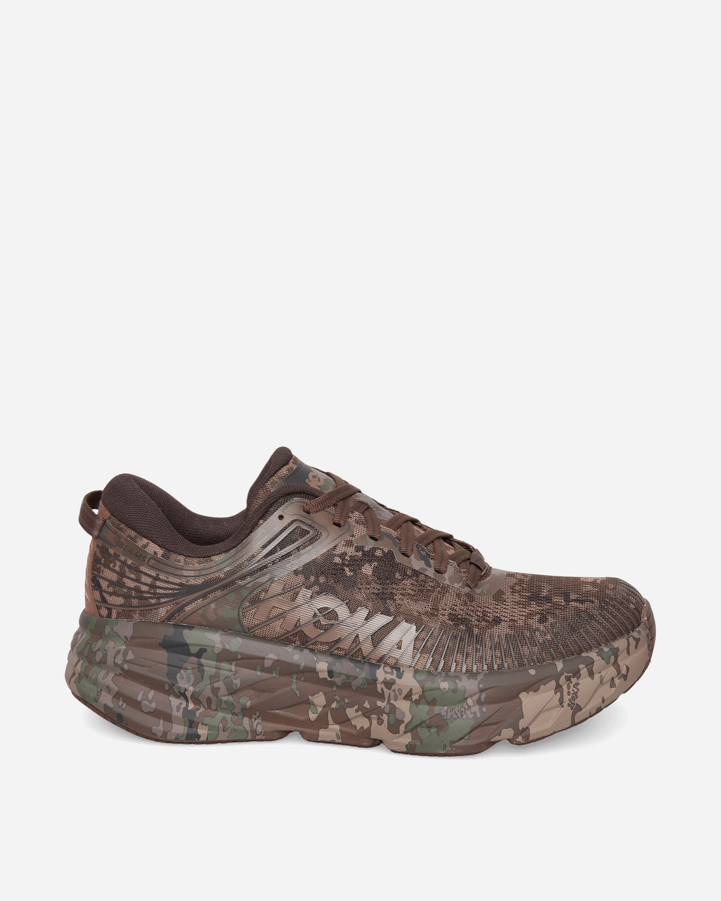 Hoka One One U Bondi 7 Beams Chestnut/Black Bean Sneakers Low 1183211-CCKB