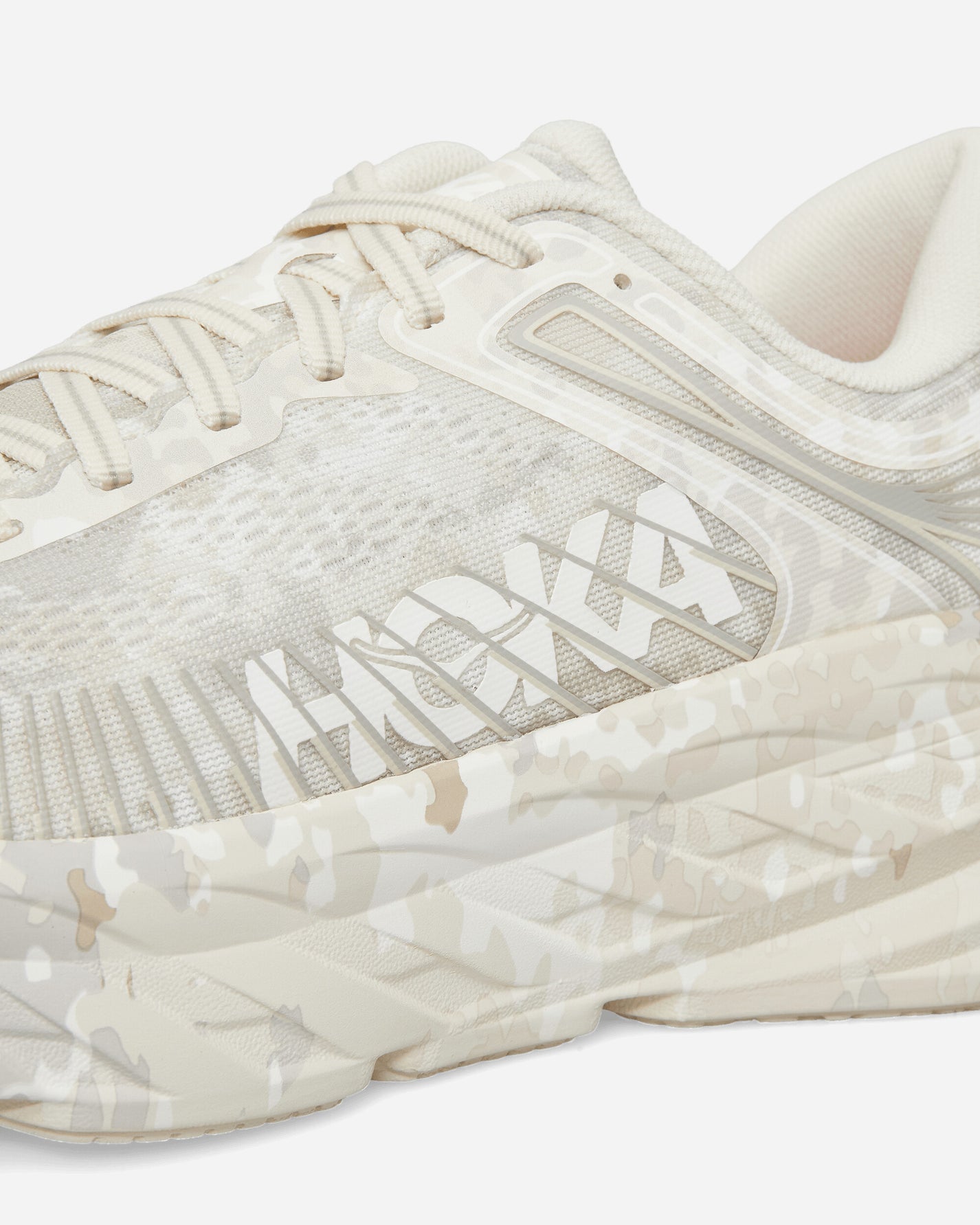 Hoka One One U Bondi 7 Beams Turtledove/Tidal Foam Sneakers Low 1183211-TLF