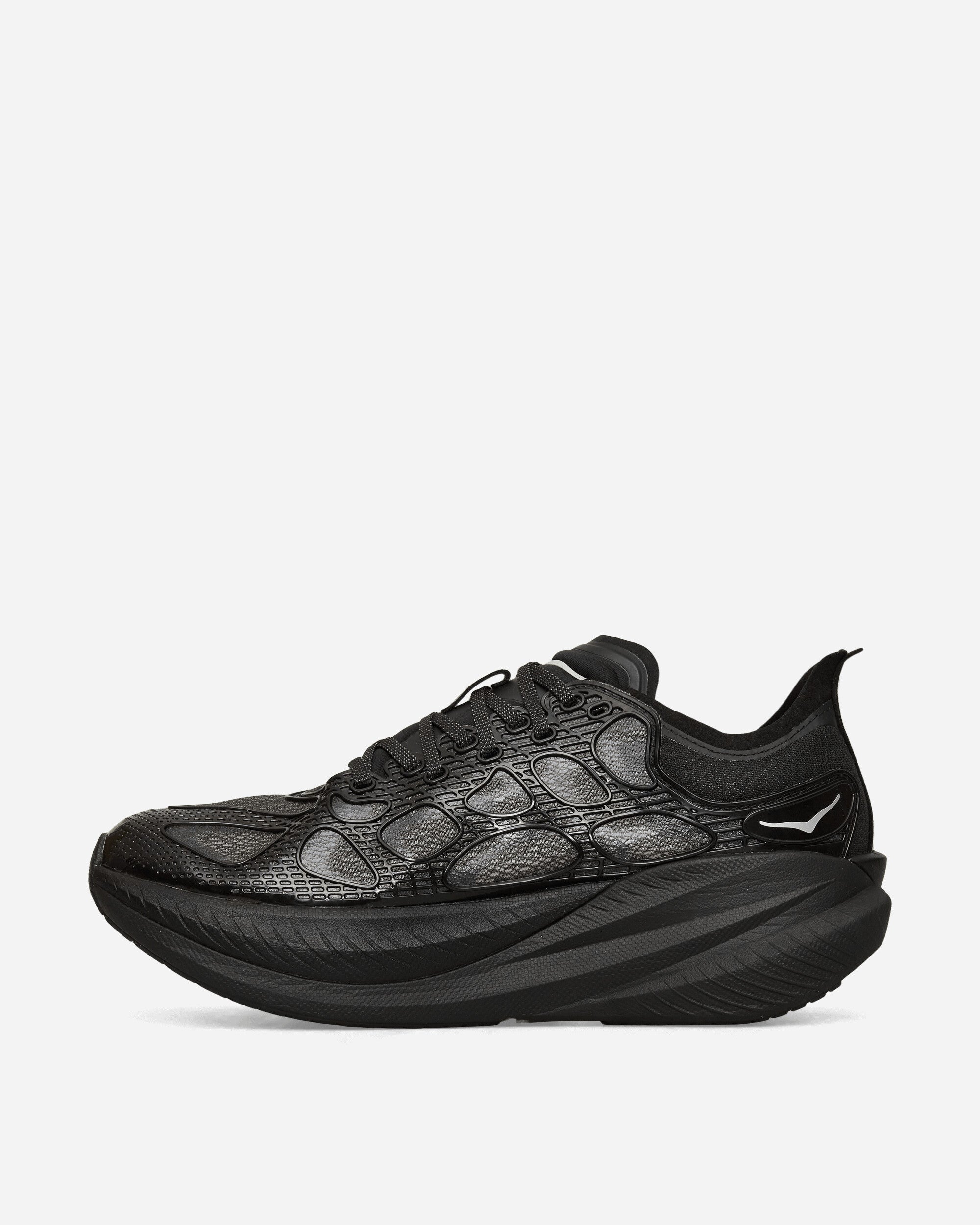 Hoka One One U Mach X Caged Black/Midnight Blue Sneakers Low 1168932-BMD