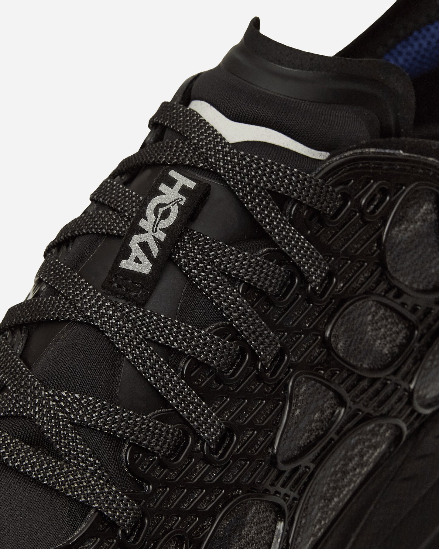 Hoka One One U Mach X Caged Black/Midnight Blue Sneakers Low 1168932-BMD