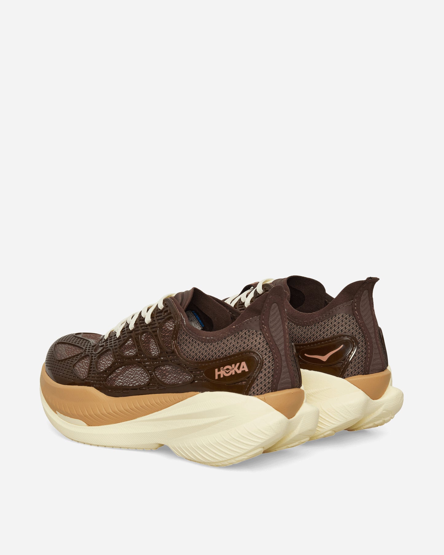 Hoka One One U Mach X Caged Walnut/Maple Sneakers Low 1168932-WNTM