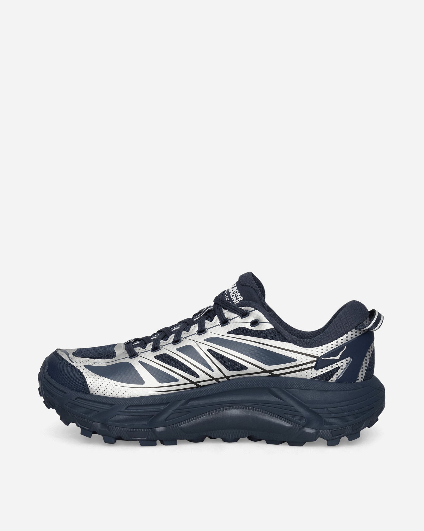 Hoka One One U Mafate Speed 2 Varsity Navy/Silver Sneakers Low 1126851-VYNV