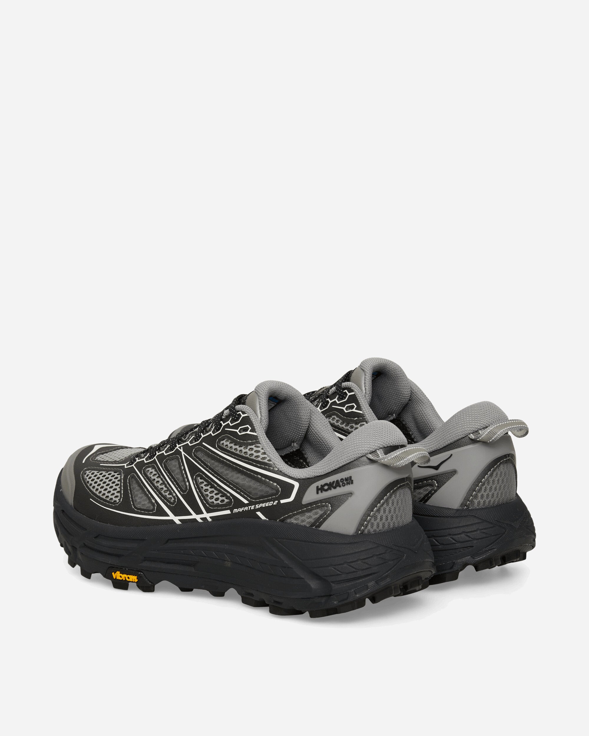 Hoka One One U Mafate Speed 2 Ts Galactic Grey/Black Sneakers Low 1171891-GLCTC