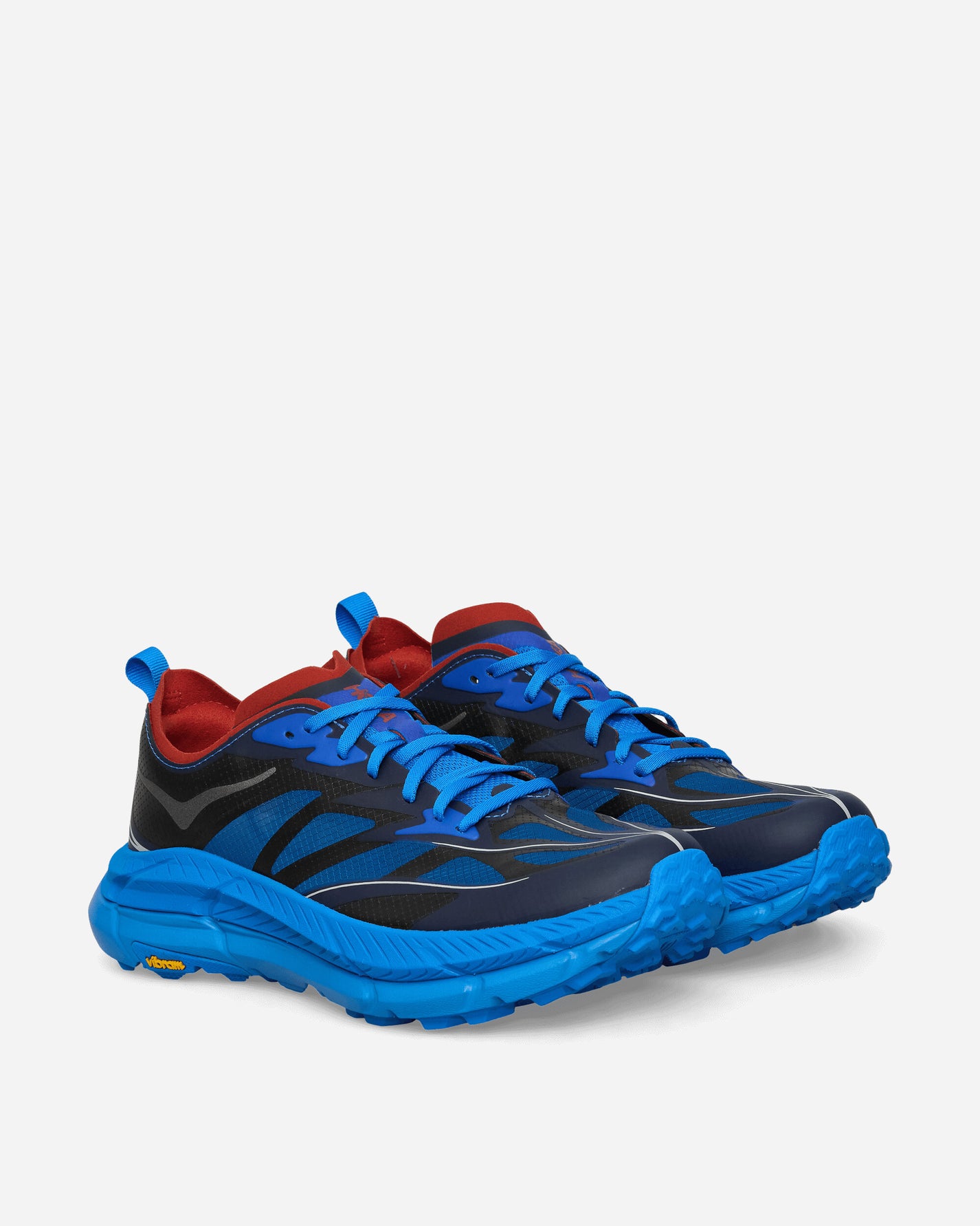 Hoka One One U Mafate Speed 4 Lite Electric Cobalt/Dry Chili Sneakers Low 1168450-ETD