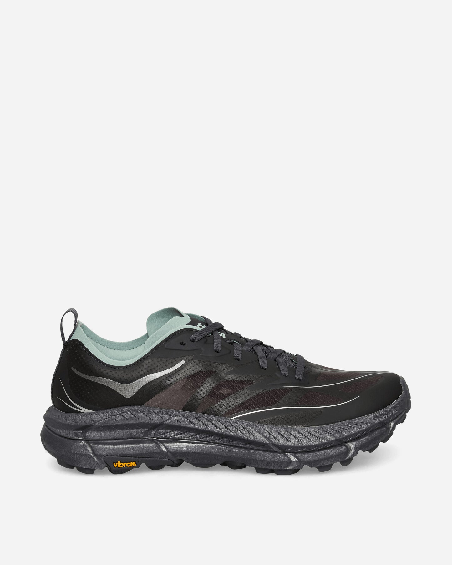Hoka One One U Mafate Speed 4 Lite Charcoal Grey/Jade Sneakers Low 1168450-CJD