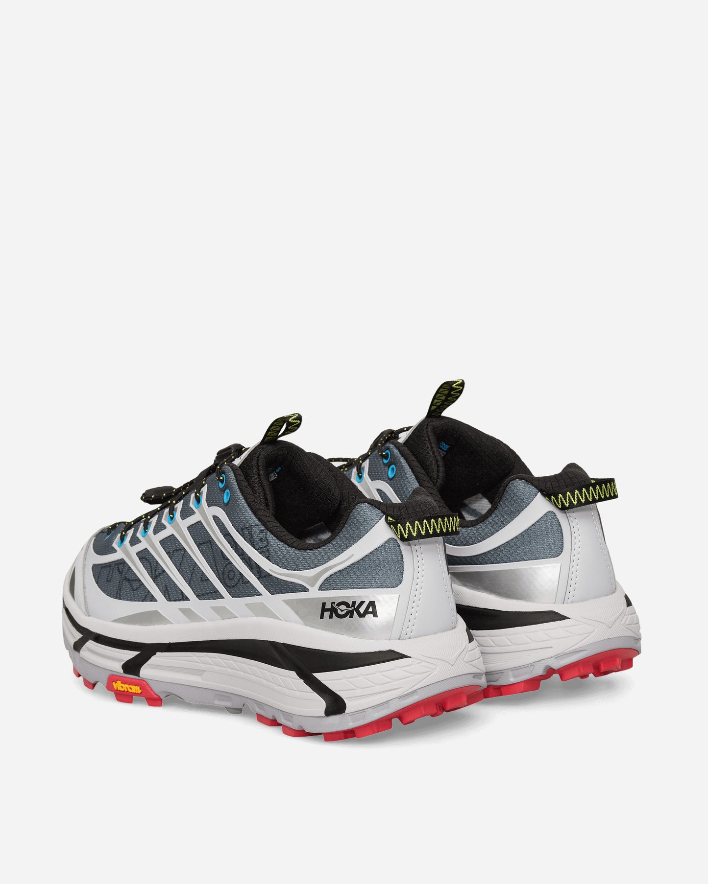 Hoka One One U Mafate Three2 Wordmark Ash Grey/Outer Orbit Sneakers Low 1175490-ARYT