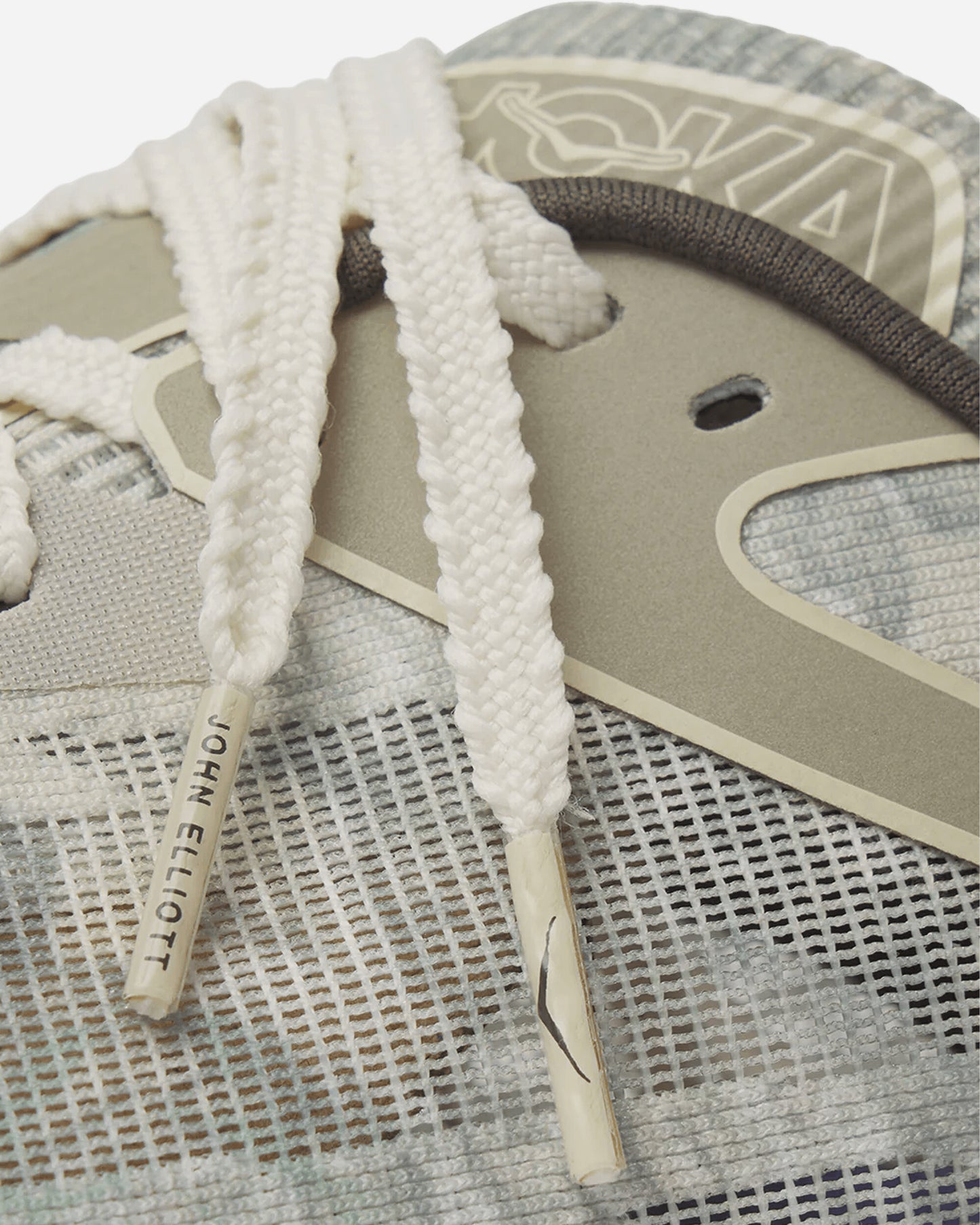 Hoka One One U Rocket X 3 John Elliott Spray Green/Antique White Sneakers Low 1180830-SQW