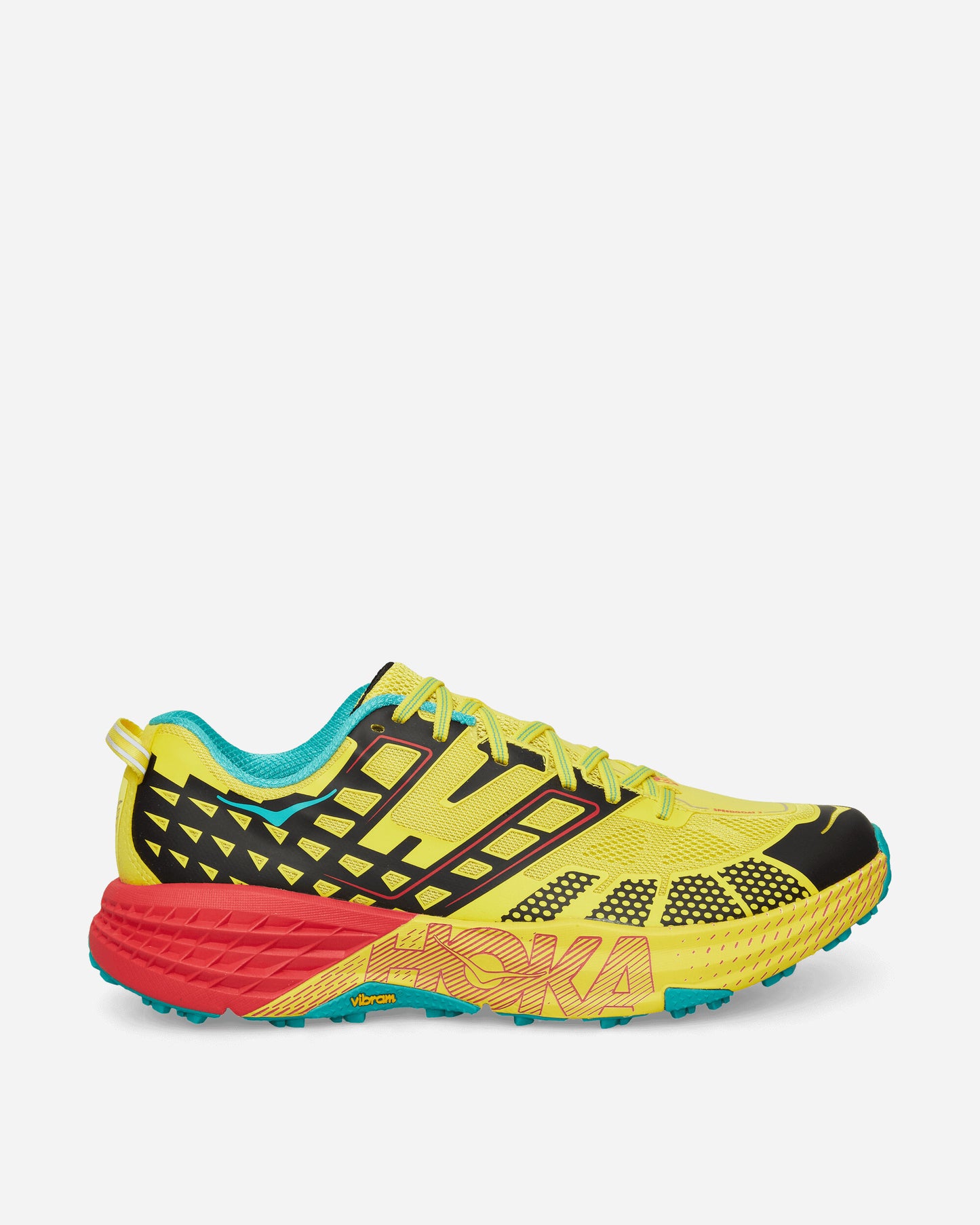Hoka One One U Speedgoat 2 Sour Lemon/Black Sneakers Low 1162710-SRLM