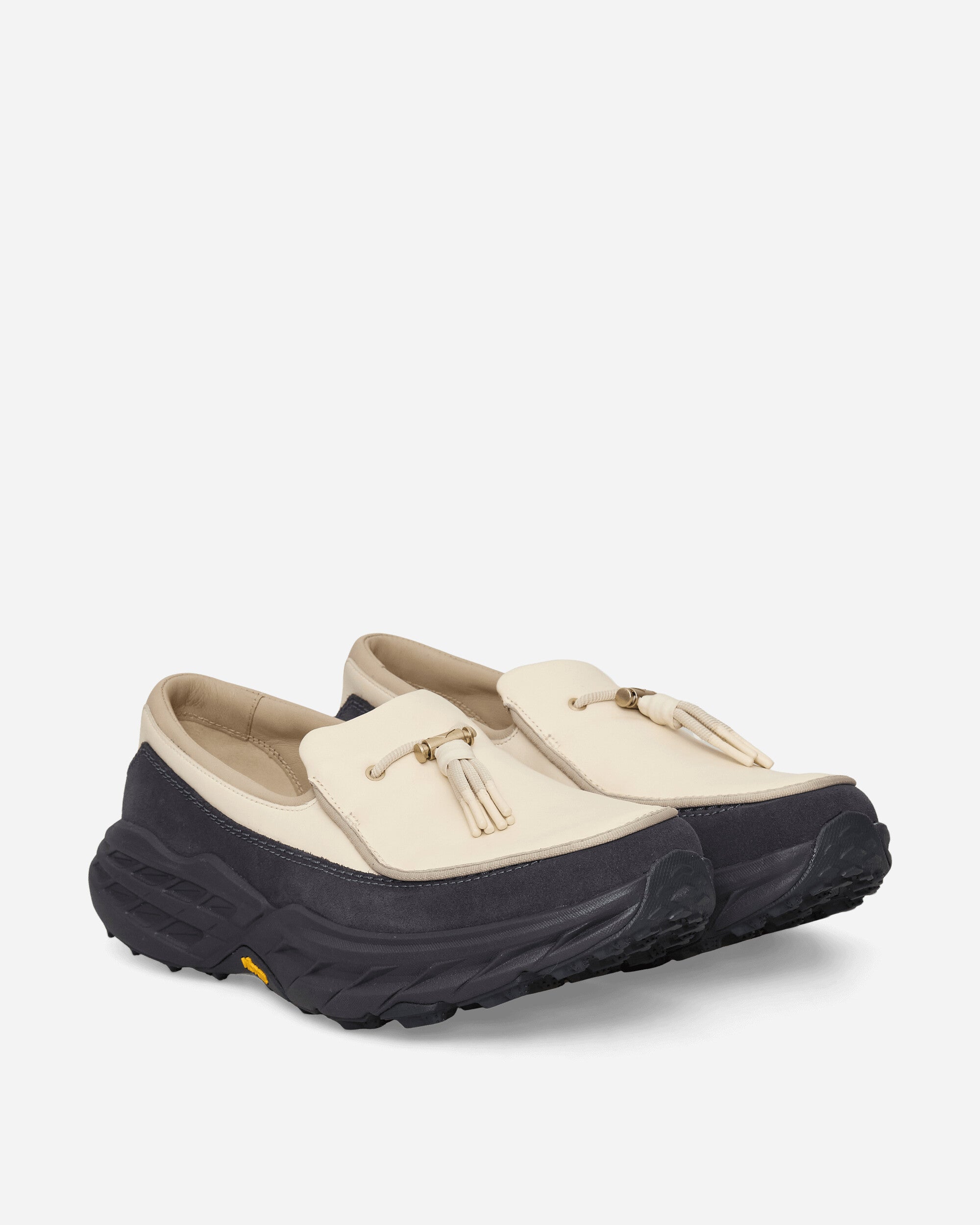 Hoka One One U Speed Loafer Birch/Charcoal Grey Sneakers Slip-On 1162170-BHRC