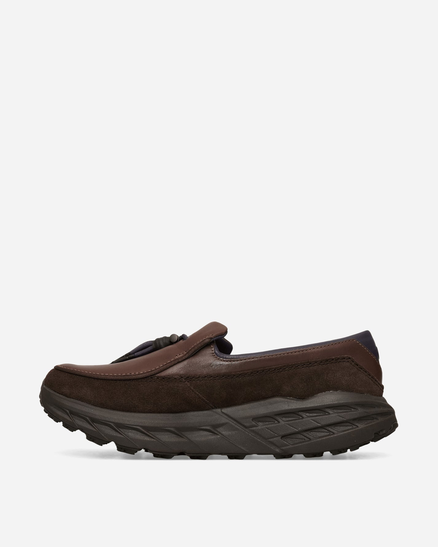 Hoka One One U Speed Loafer Walnut/Cast Iron Sneakers Slip-On 1162170-WNTC