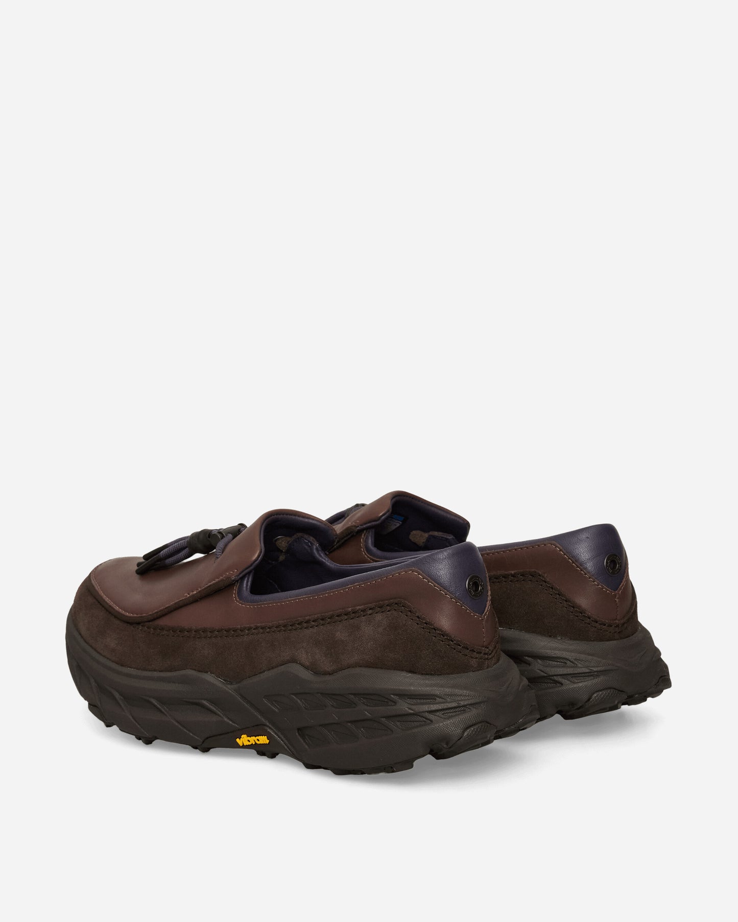 Hoka One One U Speed Loafer Walnut/Cast Iron Sneakers Slip-On 1162170-WNTC