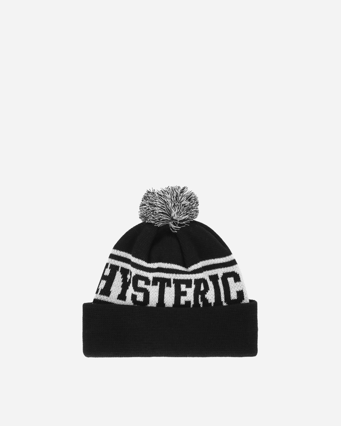 Hysteric Glamour Hysteric Logo Black Hats Beanies QH089 C1