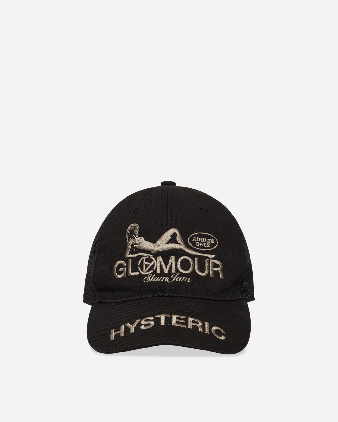 Hysteric Glamour Hysteric Glamour X Slam Jam Trucker Hat Black Hats Caps 02253QH119 96