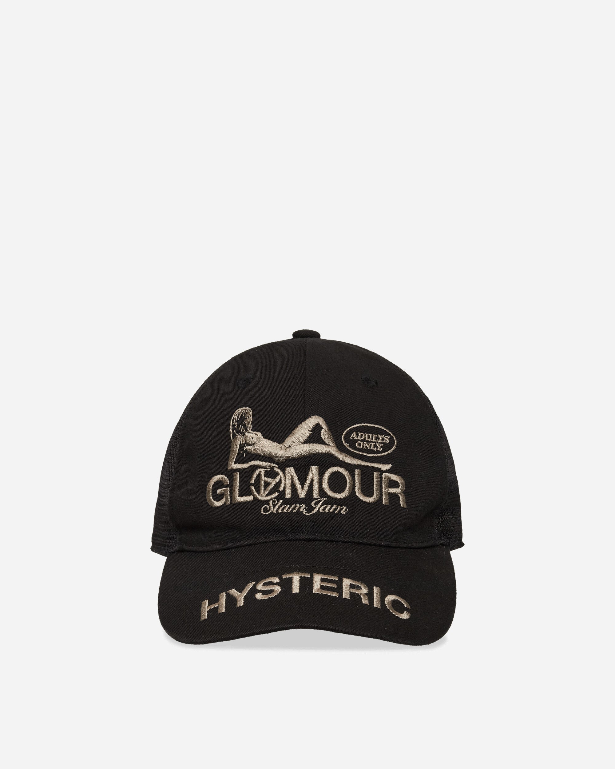 Hysteric Glamour Hysteric Glamour X Slam Jam Trucker Hat Black Hats Caps 02253QH119 96