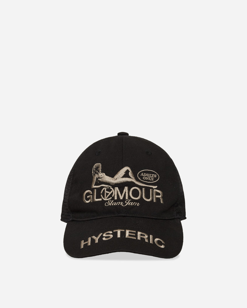 Hysteric Glamour Hysteric Glamour X Slam Jam Trucker Hat Black Hats Caps 02253QH119 96