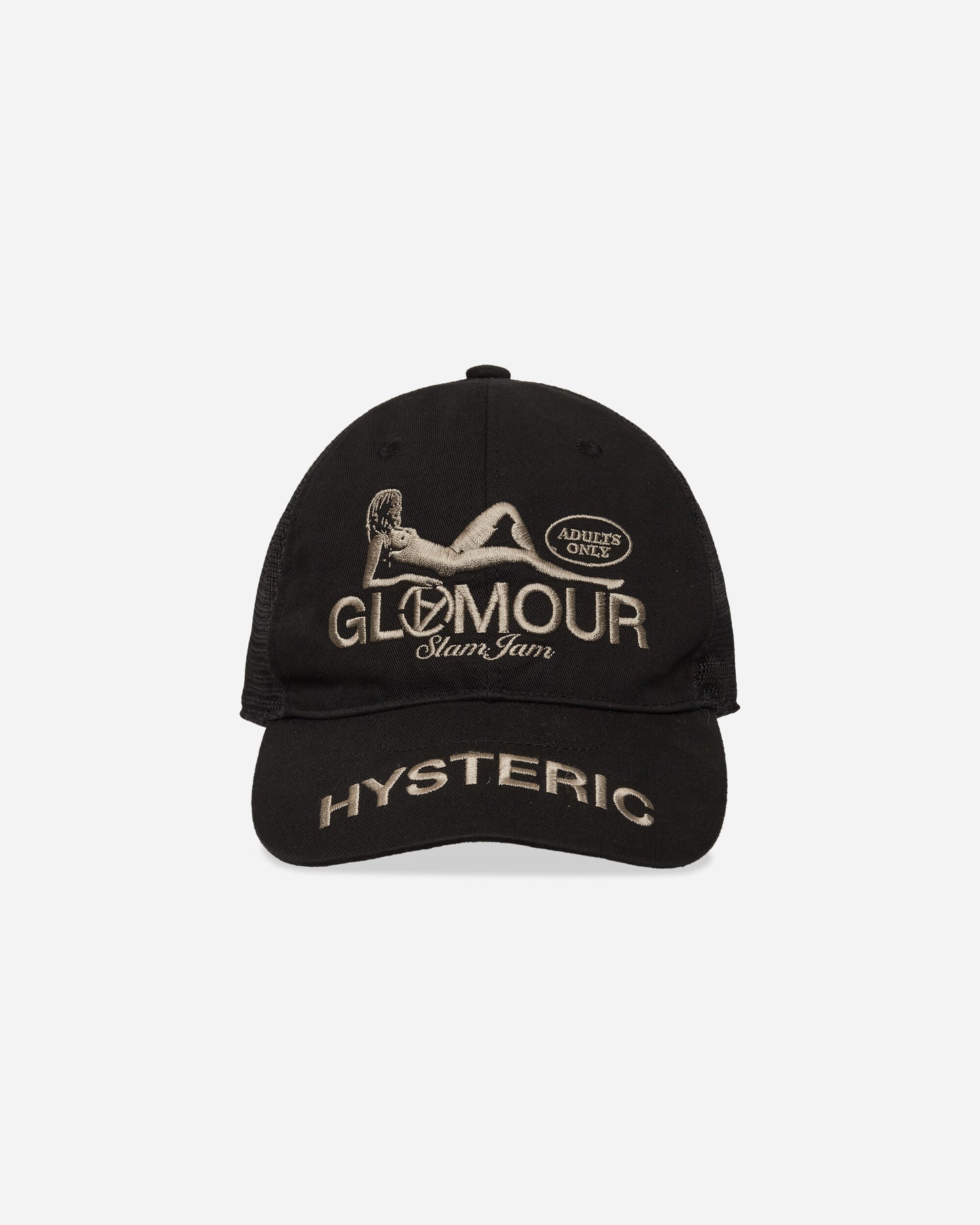 Hysteric Glamour Hysteric Glamour X Slam Jam Trucker Hat Black Hats Caps 02253QH119 96