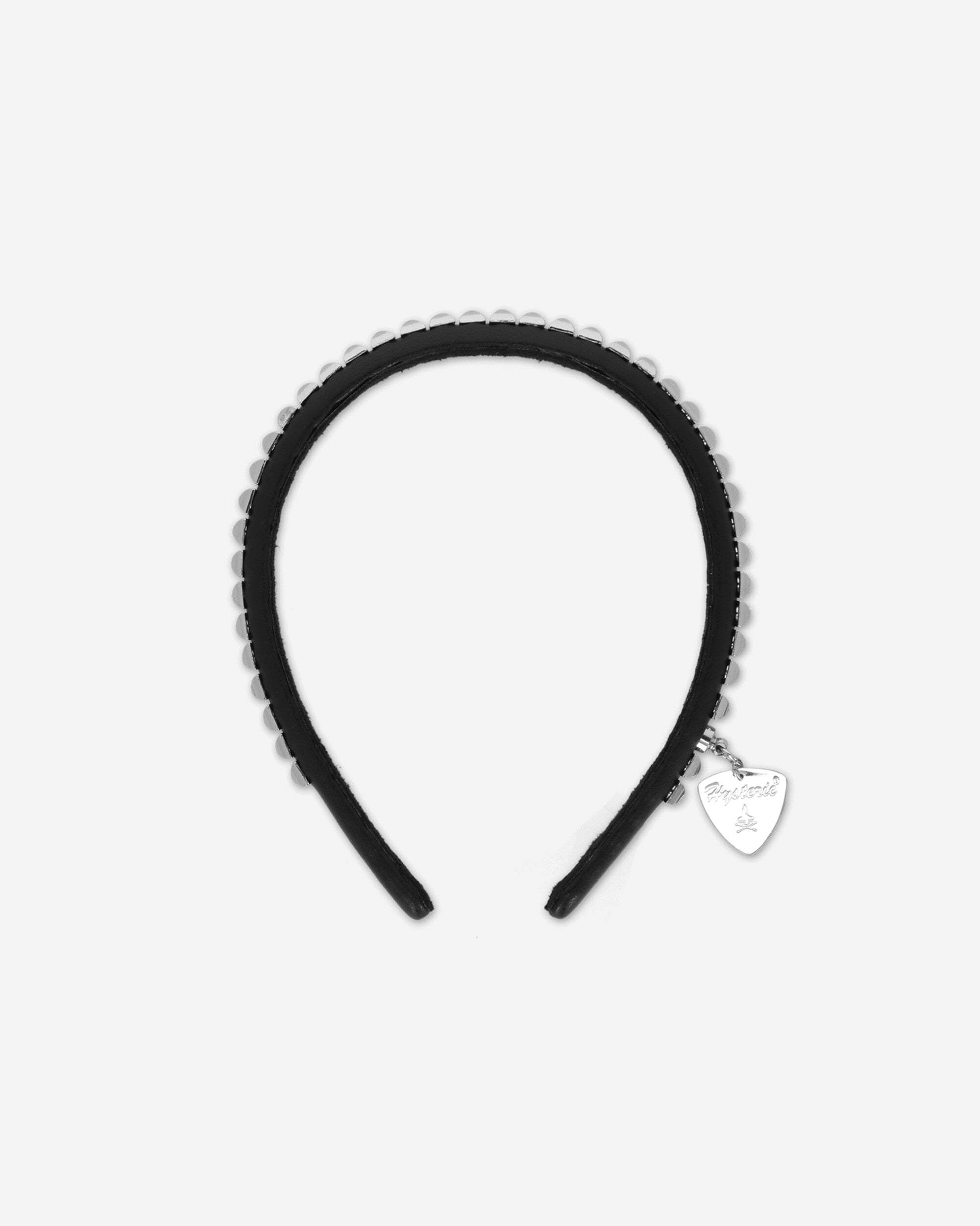 Hysteric Glamour Pyramid Stud Headband Black Hats Caps 01261QA05 96
