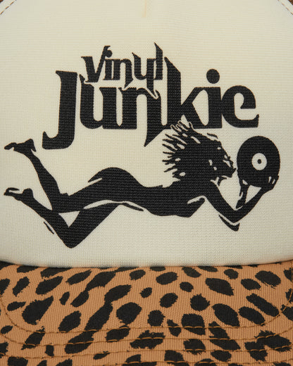 Hysteric Glamour Vinyl Junkie Mesh Cap Brown Hats Caps 02263QH07 80