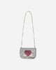 Hysteric Glamour Wmns Hysteric Love Gun Sequin Shoulder Bag Silver Bags and Backpacks Clutches 01263QB05 06