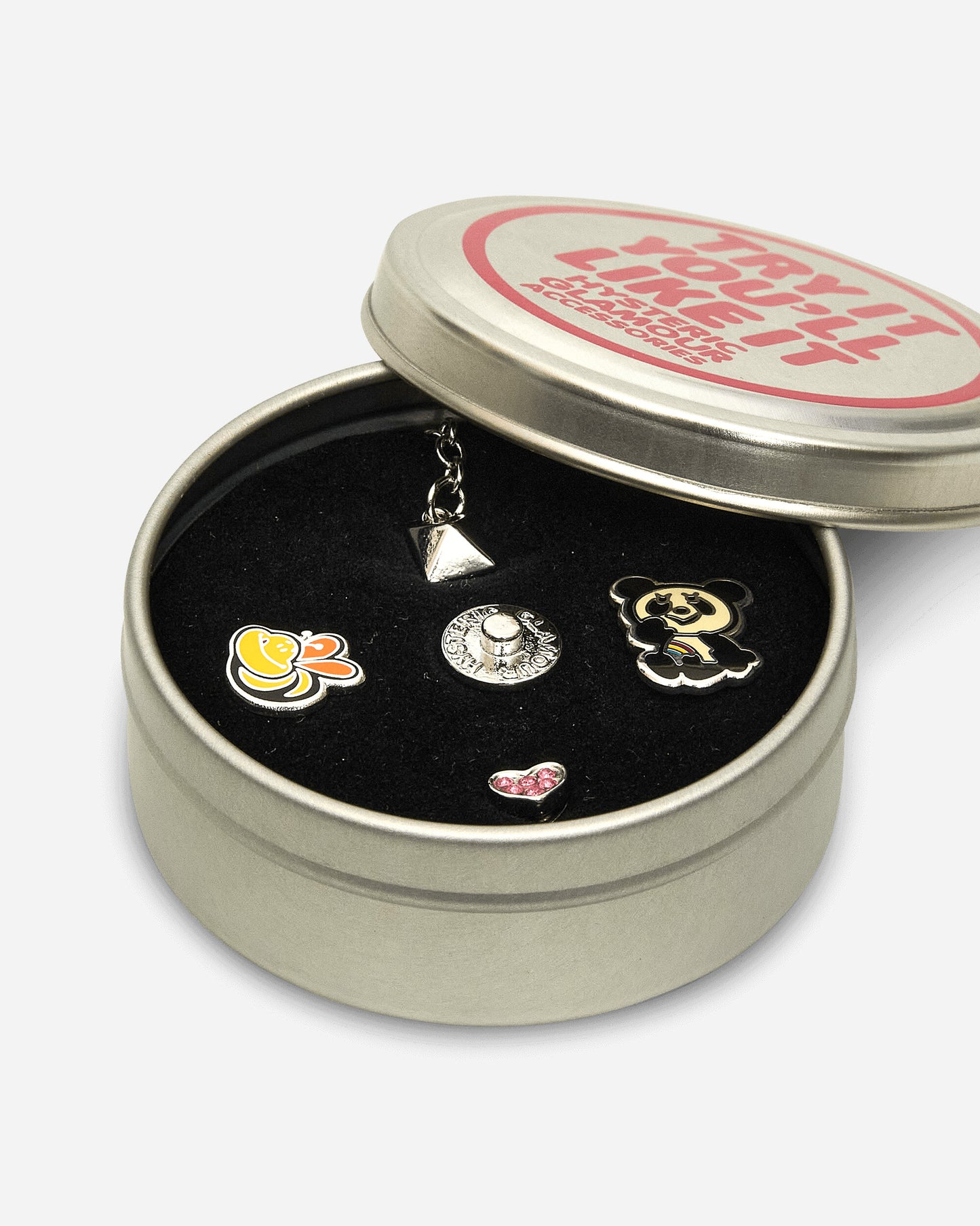 Hysteric Glamour Wmns Hysteric Like It Earring Set Silver Jewellery Earrings 01251QA02 6