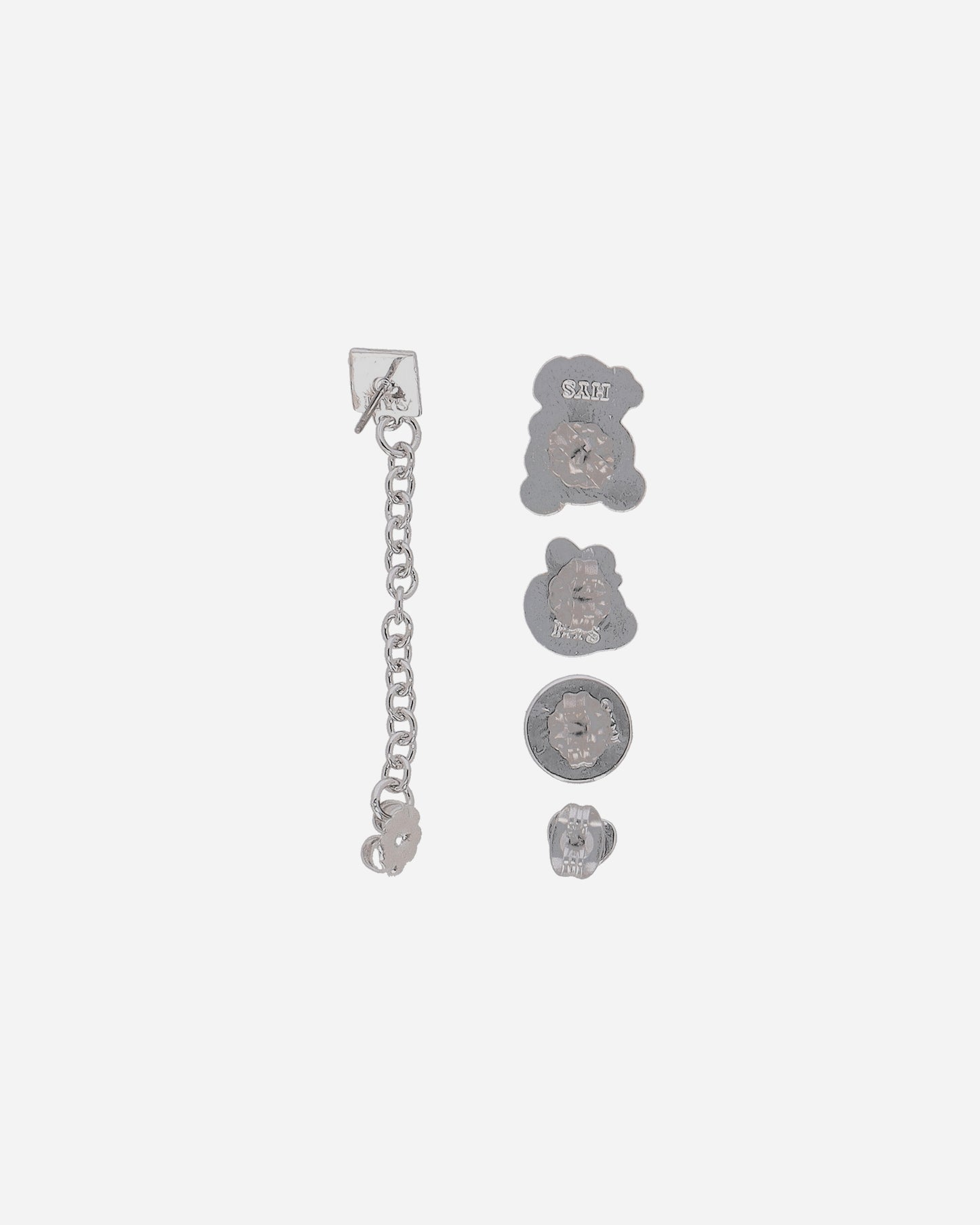 Hysteric Glamour Wmns Hysteric Like It Earring Set Silver Jewellery Earrings 01251QA02 6