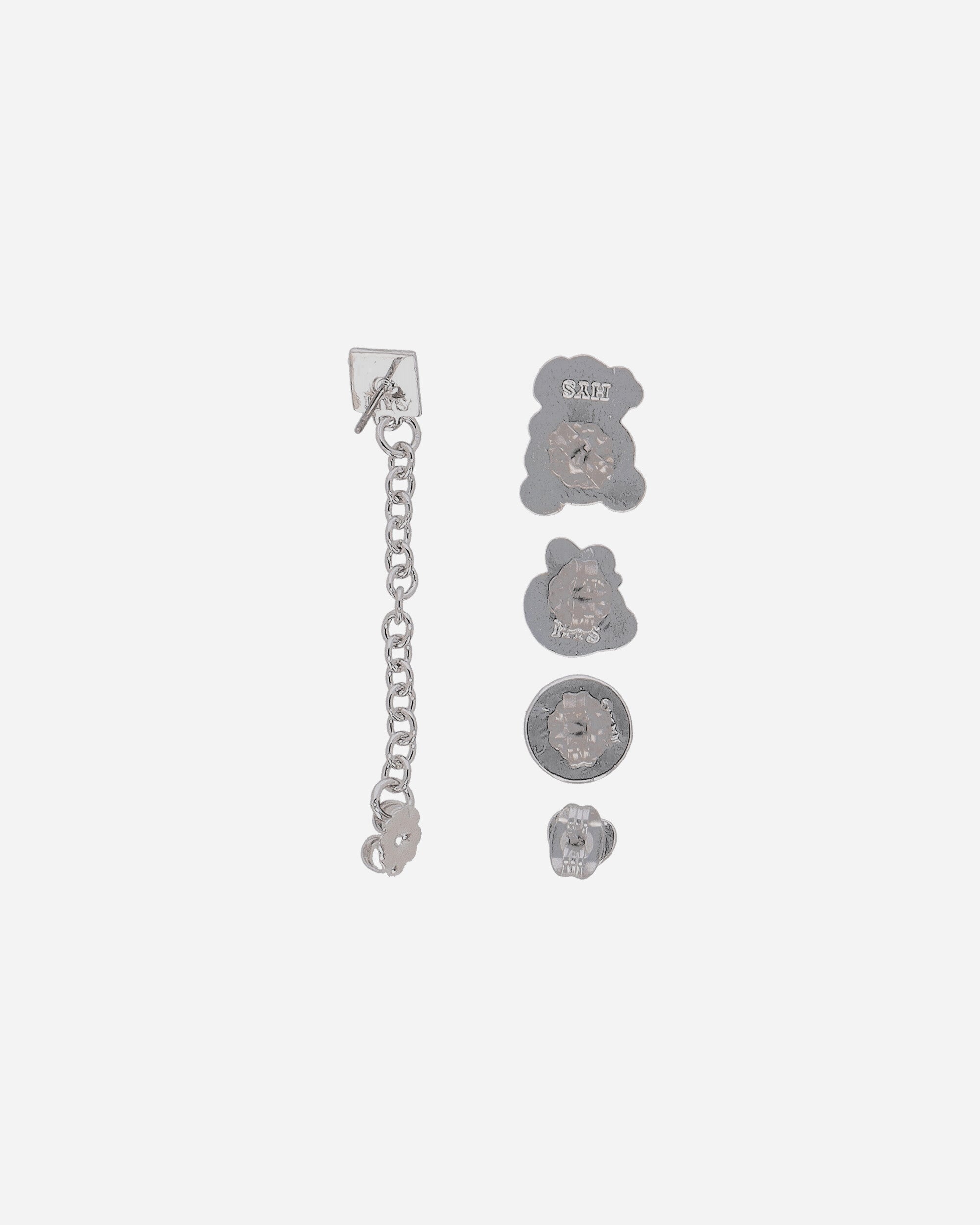 Hysteric Glamour Wmns Hysteric Like It Earring Set Silver Jewellery Earrings 01251QA02 6