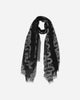 Hysteric Glamour Snake Loop Pattern Scarf Black Pattern Gloves and Scarves Scarves and Warmneck 01251QC01 99